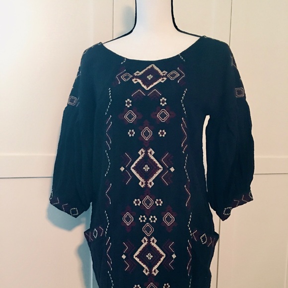 FREE PEOPLE THIS WILD HEART OF MINE BLACK DRESS NWOT - Picture 8 of 9